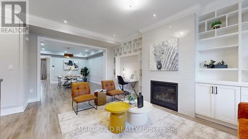 70 William Durie Way, Toronto, ON - Indoor With Fireplace