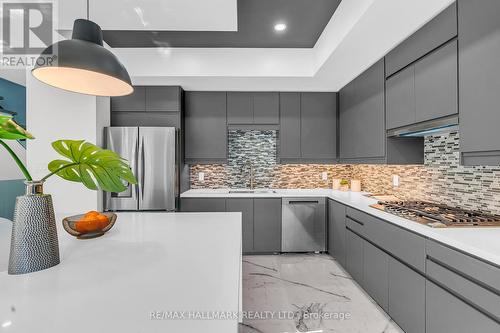 53 Buttonwood Avenue, Toronto (Mount Dennis), ON - Indoor Photo Showing Kitchen With Upgraded Kitchen