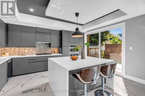 53 Buttonwood Avenue, Toronto (Mount Dennis), ON - Indoor Photo Showing Kitchen With Upgraded Kitchen