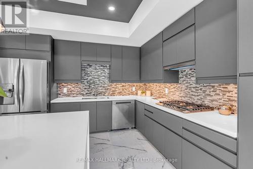 53 Buttonwood Avenue, Toronto (Mount Dennis), ON - Indoor Photo Showing Kitchen With Upgraded Kitchen