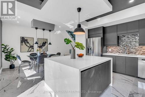 53 Buttonwood Avenue, Toronto (Mount Dennis), ON - Indoor Photo Showing Kitchen With Upgraded Kitchen