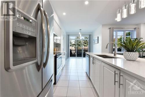 615 Remnor Avenue, Kanata, ON - Indoor Photo Showing Kitchen With Double Sink With Upgraded Kitchen