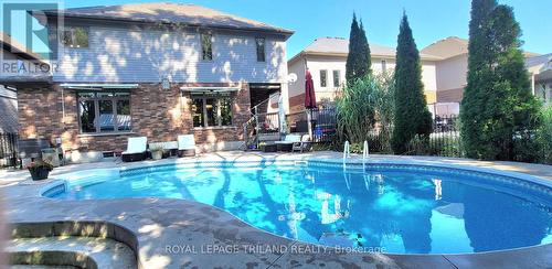 1519 Privet Place, London, ON - Outdoor With In Ground Pool