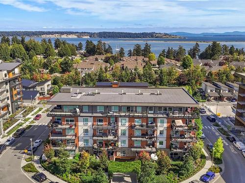 302-2500 Hackett Cres, Central Saanich, BC - Outdoor With Body Of Water With View