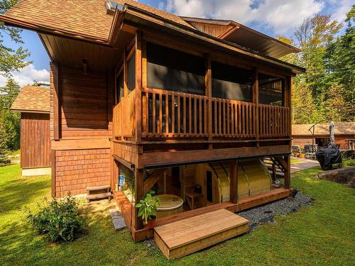 Back facade - 5 Mtée Du Refuge, Sainte-Marguerite-Du-Lac-Masson, QC - Outdoor With Deck Patio Veranda With Exterior