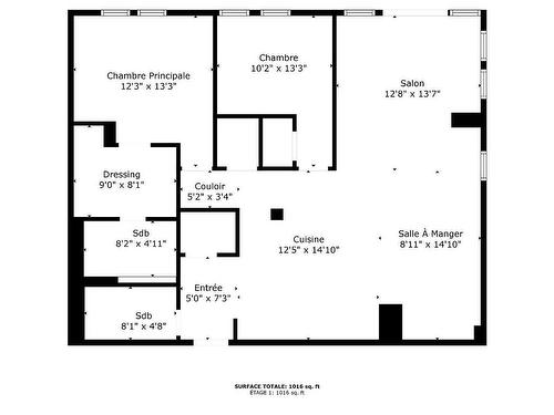 Plan (croquis) - Ph703-3810 Rue St-Antoine O., Montréal (Le Sud-Ouest), QC - Other