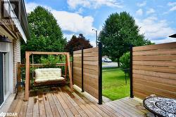 Great deck overlooking the fenced yard! - 