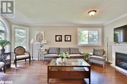 Stunning hardwood in open concept living room! - 