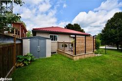 Fully fenced yard with shed! - 