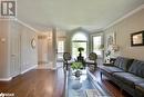 Bright open concept living room. - 165 Cheltenham Road, Barrie, ON  - Indoor Photo Showing Living Room 