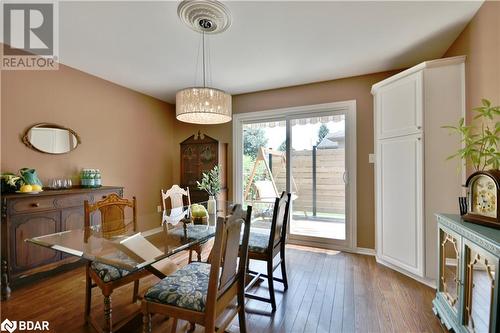 Huge dining room space with walk out to deck! - 165 Cheltenham Road, Barrie, ON - Indoor Photo Showing Dining Room