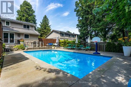 2150 Elmhurst Avenue, Oakville (Eastlake), ON - Outdoor With In Ground Pool With Deck Patio Veranda With Backyard