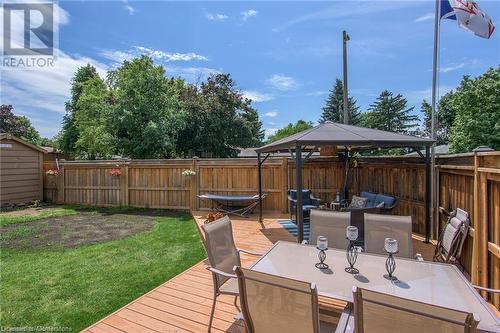 5 Shea Crescent, Kitchener, ON - Outdoor With Deck Patio Veranda