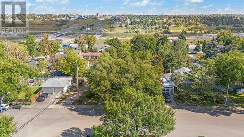 Front Aerial - 1468 Renfrew Drive Ne, Calgary, AB - Outdoor With View