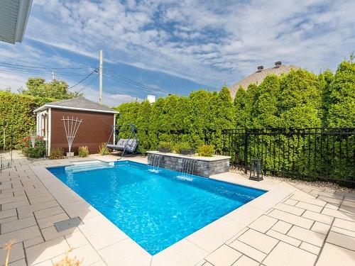 Backyard - 1207 Rue Étienne-Sanschagrin, Saint-Jean-Sur-Richelieu, QC - Outdoor With In Ground Pool