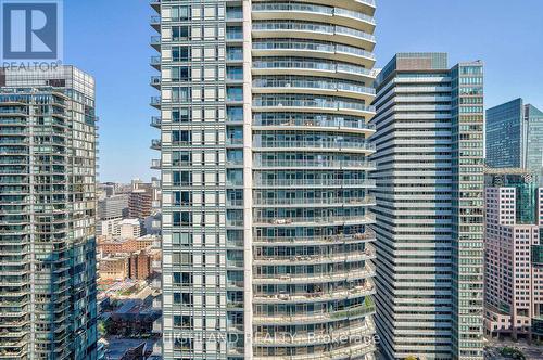 3605 - 8 Widmer Street, Toronto (Waterfront Communities), ON - Outdoor With Balcony With Facade