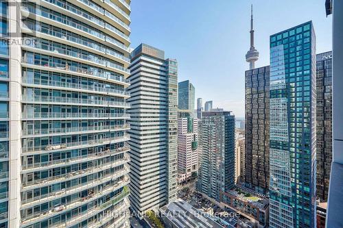 3605 - 8 Widmer Street, Toronto, ON - Outdoor With Balcony With Facade