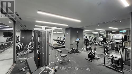 3605 - 8 Widmer Street, Toronto, ON - Indoor Photo Showing Gym Room