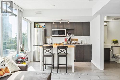 201 - 15 Brunel Court, Toronto (Waterfront Communities), ON - Indoor Photo Showing Kitchen