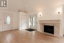 1627 Glenburnie Road, Mississauga, ON  - Indoor Photo Showing Living Room With Fireplace 