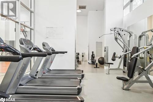 15 Brunel Court Unit# 201, Toronto, ON - Indoor Photo Showing Gym Room