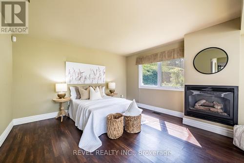 919 Valleyview Drive, Peterborough (Monaghan), ON - Indoor Photo Showing Bedroom With Fireplace