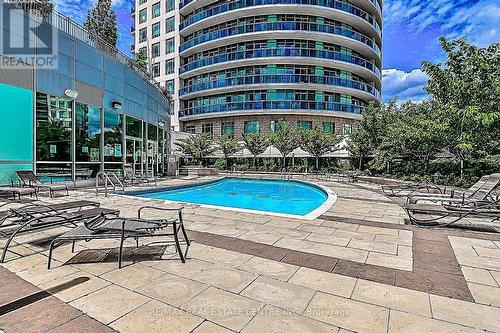 1209 - 80 Absolute Avenue, Mississauga, ON - Outdoor With In Ground Pool