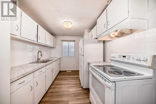 6303 Penbrooke Drive Se, Calgary, AB - Indoor Photo Showing Kitchen With Double Sink