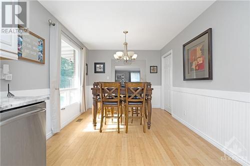 3205 Klondike Road W, Ottawa, ON - Indoor Photo Showing Dining Room