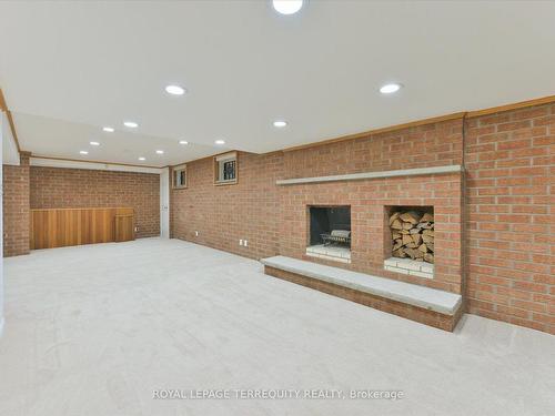 154 Centennial Rd, Toronto, ON - Indoor Photo Showing Other Room With Fireplace