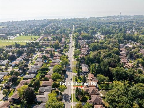 154 Centennial Rd, Toronto, ON - Outdoor With View