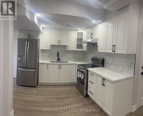 Bsmt - 23 Swamp Sparrow Court, Caledon, ON - Indoor Photo Showing Kitchen