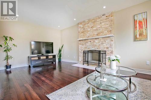 59 Hillfarm Drive, Toronto (Milliken), ON - Indoor Photo Showing Living Room With Fireplace