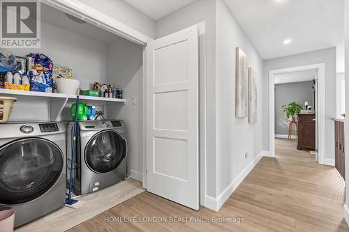 Laundry closet on 2nd floor - 3 Elliot Trail N, Thames Centre (Thorndale), ON - Indoor Photo Showing Laundry Room