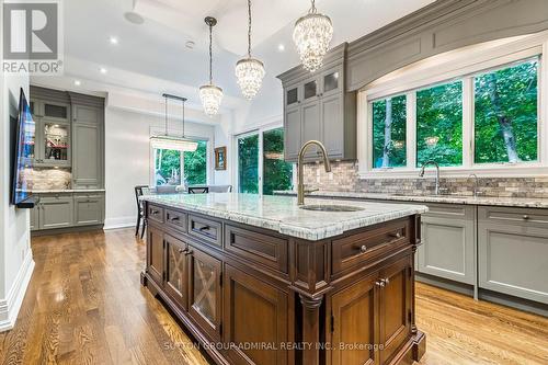 85 Valecrest Drive, Toronto, ON - Indoor Photo Showing Kitchen With Upgraded Kitchen