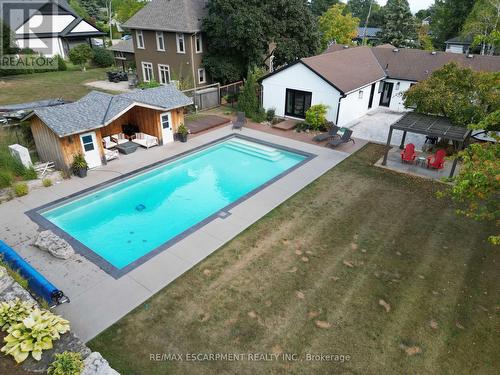 106 Overdale Avenue, Hamilton, ON - Outdoor With In Ground Pool