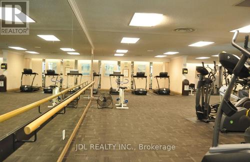 942 - 25 Bamburgh Circle, Toronto (Steeles), ON - Indoor Photo Showing Gym Room