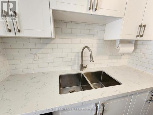 17 Clover Bloom Road, Brampton, ON - Indoor Photo Showing Kitchen With Double Sink