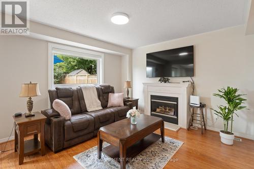 83 Rockhaven Lane, Hamilton (Waterdown), ON - Indoor Photo Showing Living Room With Fireplace