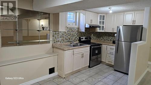 4 Carwin Crescent, Ajax, ON - Indoor Photo Showing Kitchen With Double Sink