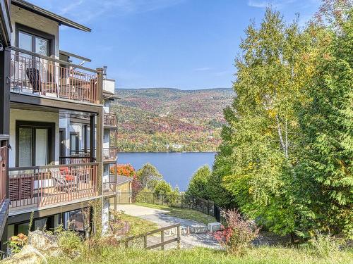 View - 310-113 Rue Cuttle, Mont-Tremblant, QC - Outdoor With Body Of Water With Deck Patio Veranda