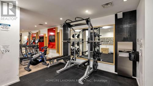 622 - 510 King Street E, Toronto (Moss Park), ON - Indoor Photo Showing Gym Room