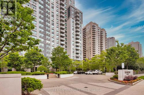 1506 - 188 Doris Avenue, Toronto, ON - Outdoor With Balcony With Facade