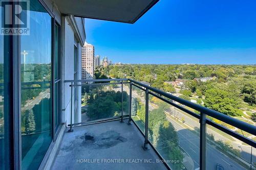 1506 - 188 Doris Avenue, Toronto (Newtonbrook East), ON - Outdoor With Balcony With View