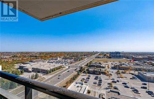 1302 - 297 Oak Walk Drive, Oakville (Uptown Core), ON - Outdoor With Balcony With View