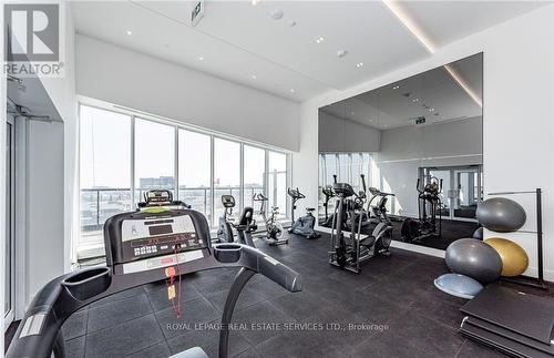 1302 - 297 Oak Walk Drive, Oakville (Uptown Core), ON - Indoor Photo Showing Gym Room