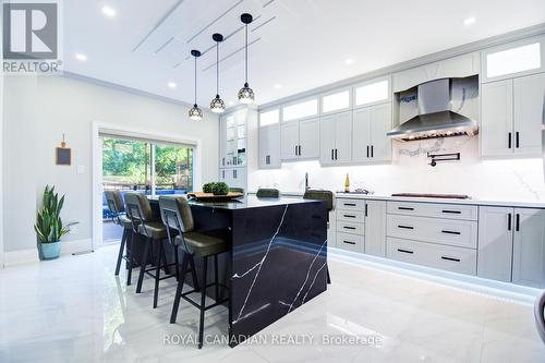 56 Stephanie Avenue, Brampton, ON - Indoor Photo Showing Kitchen With Upgraded Kitchen