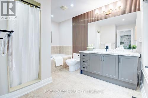 56 Stephanie Avenue, Brampton, ON - Indoor Photo Showing Bathroom