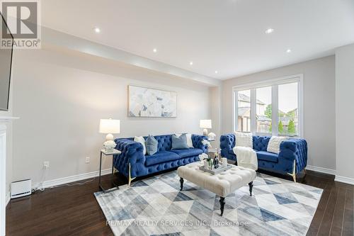 220 Learmont Avenue, Caledon, ON - Indoor Photo Showing Living Room With Fireplace