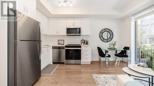 134 - 85 Attmar Drive, Brampton, ON - Indoor Photo Showing Kitchen With Stainless Steel Kitchen With Upgraded Kitchen